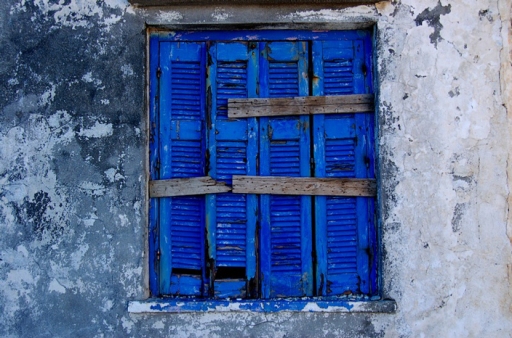Blue window in Therma by infiltracions, on Flickr